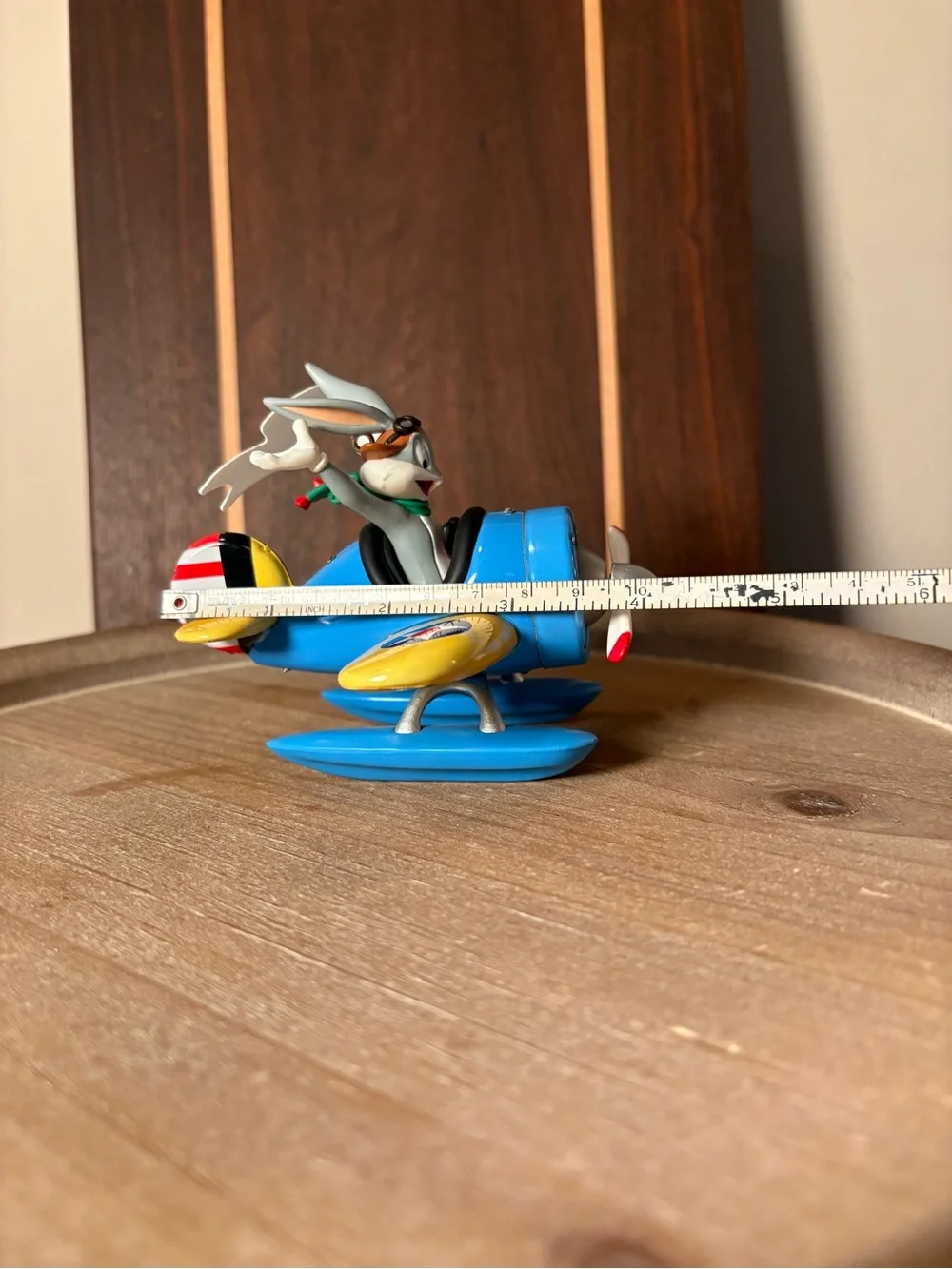 Hallmark Keepsake Bugs Bunny 'Bugs the Barnstormer' Ornament - Blue & Yellow
